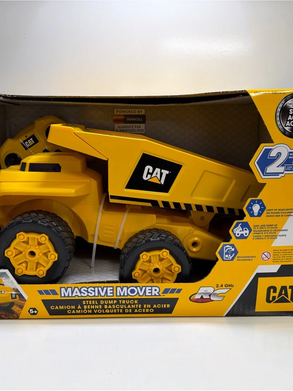 Cat Caterpillar Remote Control Dump truck Massive Mover Hottest RC Toy Gift